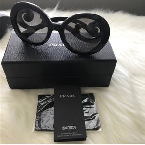 Prada Swirl Baroque Sunglasses